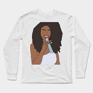 GIRL WITH ICE CREAM Long Sleeve T-Shirt